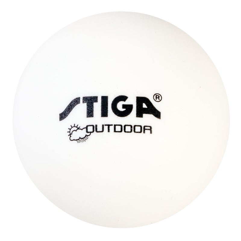 STIGA 4 Pack Outdoor Ping Pong Balls - Minimizes Wind Resistance - Image 2
